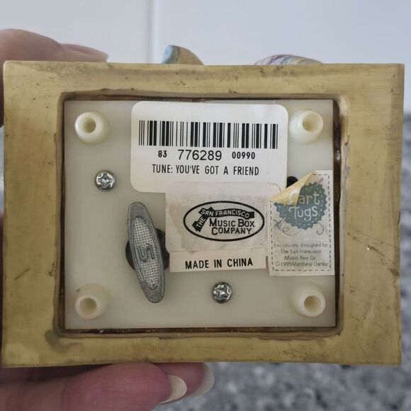 Vtg 1995 San Francisco Music Box Co You've Got A Friend Matthew Danko - Picture 8 of 9